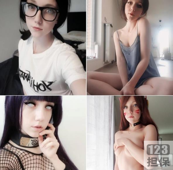 P站欧美范超人气神颜网红（EllesClub）精彩合集