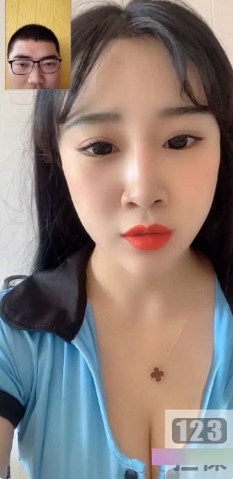 花椒17W粉丝1对1视频