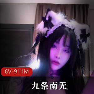 抖音高颜值美女九条南无最新合集6V911M，身材自拍精彩不断