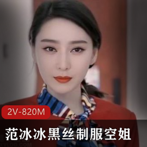 AI体验换脸范冰冰黑丝空姐最新合集2V820M，资源提升高级脸