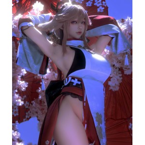 推特十六夜淚神里绫华套图53张671MB超诱惑