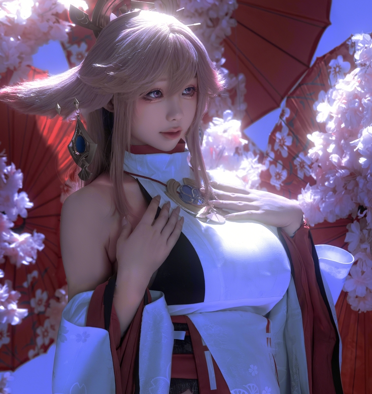 推特十六夜淚神里绫华套图53张671MB超诱惑