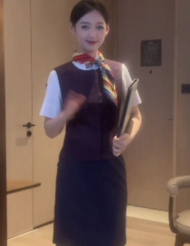 秀人唐安琪剧情互动航空姐服装89P1V1.6G珍藏版