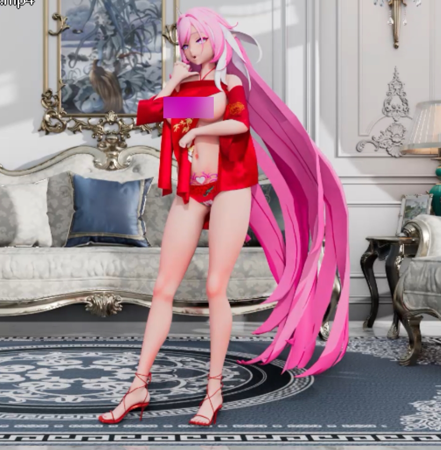 爱莉希雅妖烧MMD福利合集6部600M崩坏女神扭腰太要命